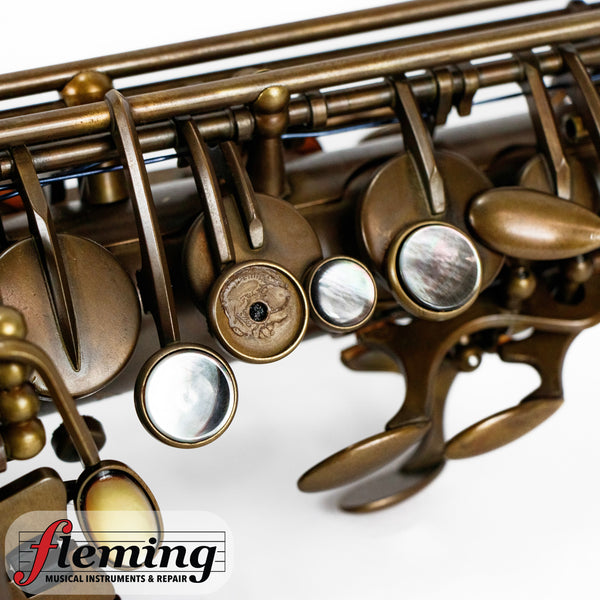MacSax Classic Alto Saxophone - Factory Demo, Unlacquered Finish