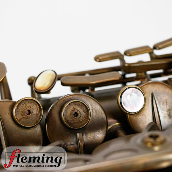 MacSax Classic Alto Saxophone - Factory Demo, Unlacquered Finish