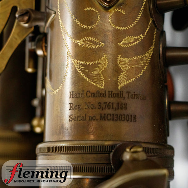 MacSax Classic Alto Saxophone - Factory Demo, Unlacquered Finish