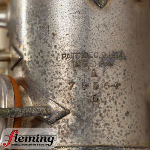 Vintage C.G. Conn New Wonder I Alto Saxophone (c. 1919) - FULL OVERHAUL