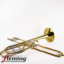 S.E. Shires TBALESSI Alessi Artist Model Tenor Trombone - Clear Lacquer