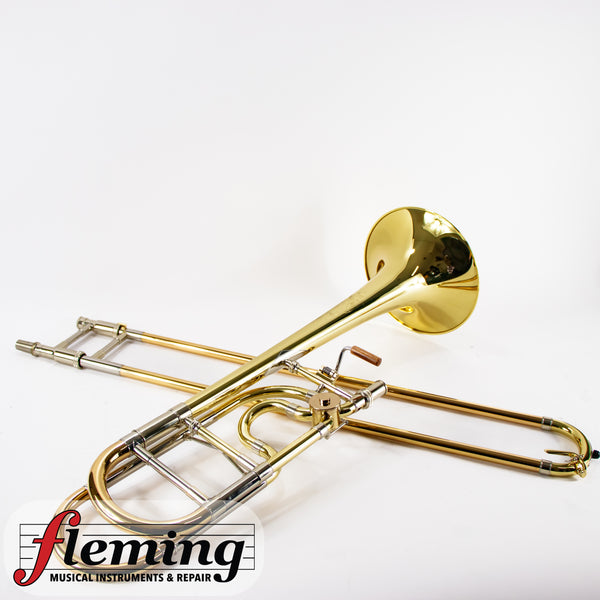 S.E. Shires TBALESSI Alessi Artist Model Tenor Trombone - Clear Lacquer