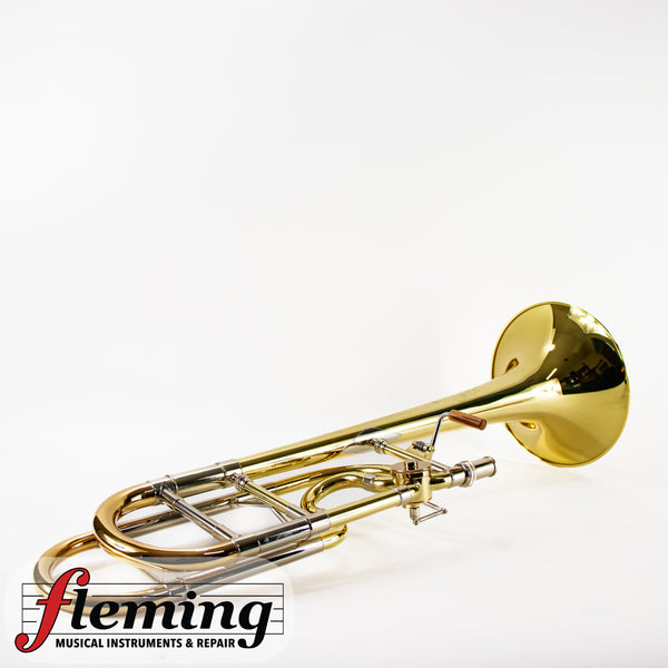 S.E. Shires TBALESSI Alessi Artist Model Tenor Trombone - Clear Lacquer