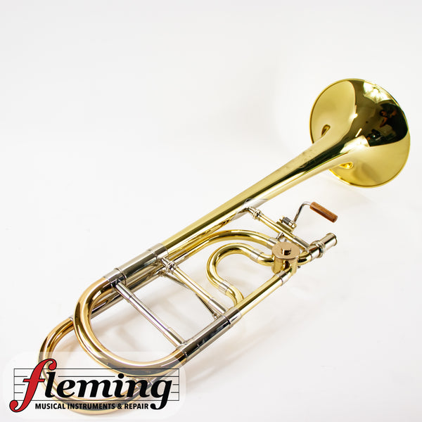 S.E. Shires TBALESSI Alessi Artist Model Tenor Trombone - Clear Lacquer