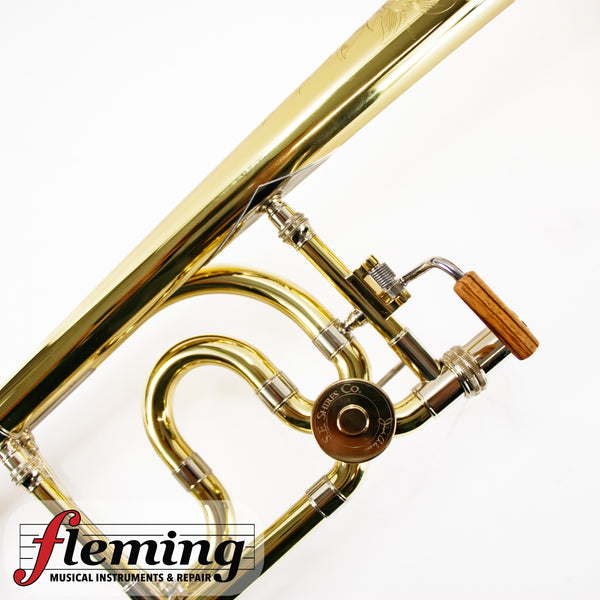 S.E. Shires TBALESSI Alessi Artist Model Tenor Trombone - Clear Lacquer