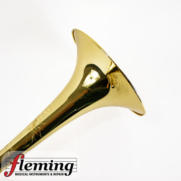S.E. Shires TBALESSI Alessi Artist Model Tenor Trombone - Clear Lacquer