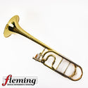 S.E. Shires TBALESSI Alessi Artist Model Tenor Trombone - Clear Lacquer