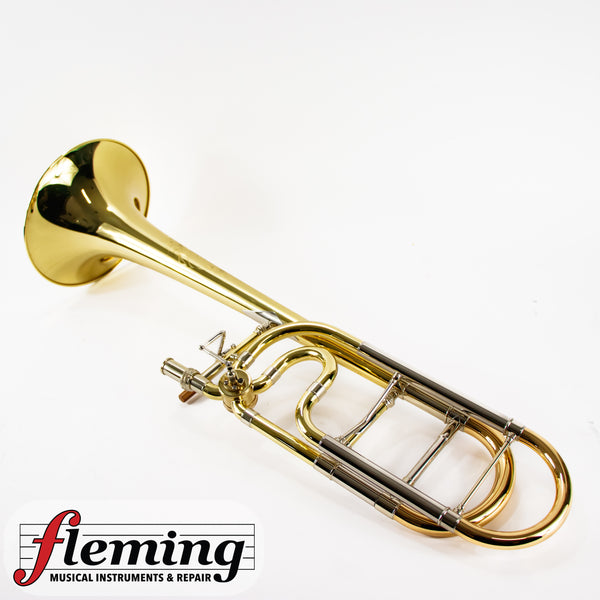 S.E. Shires TBALESSI Alessi Artist Model Tenor Trombone - Clear Lacquer