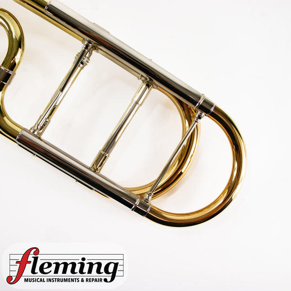 S.E. Shires TBALESSI Alessi Artist Model Tenor Trombone - Clear Lacquer