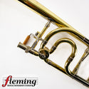 S.E. Shires TBALESSI Alessi Artist Model Tenor Trombone - Clear Lacquer
