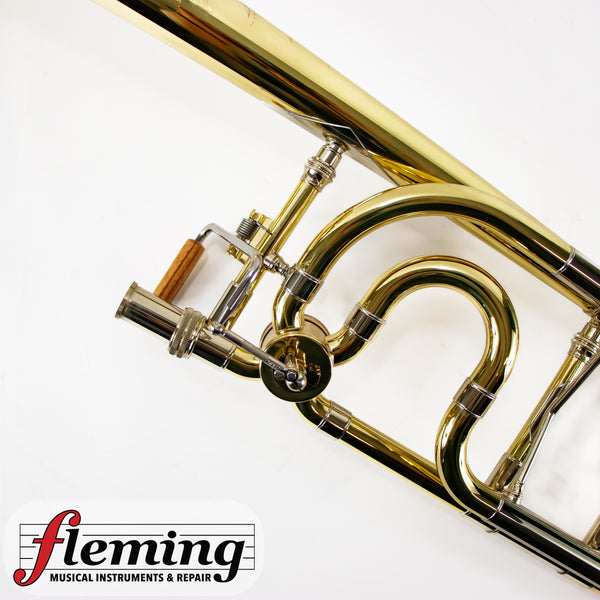 S.E. Shires TBALESSI Alessi Artist Model Tenor Trombone - Clear Lacquer