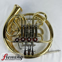 New Yamaha YHR-671D Professional Double French Horn with Detachable Bell - Lacquered Brass