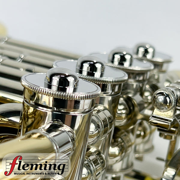 New Yamaha YHR-671D Professional Double French Horn with Detachable Bell - Lacquered Brass