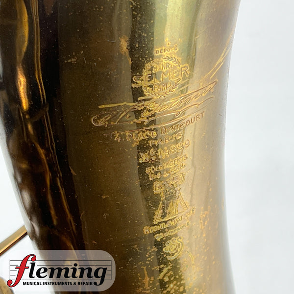 Selmer Paris Super Sax Bari Saxophone 1931