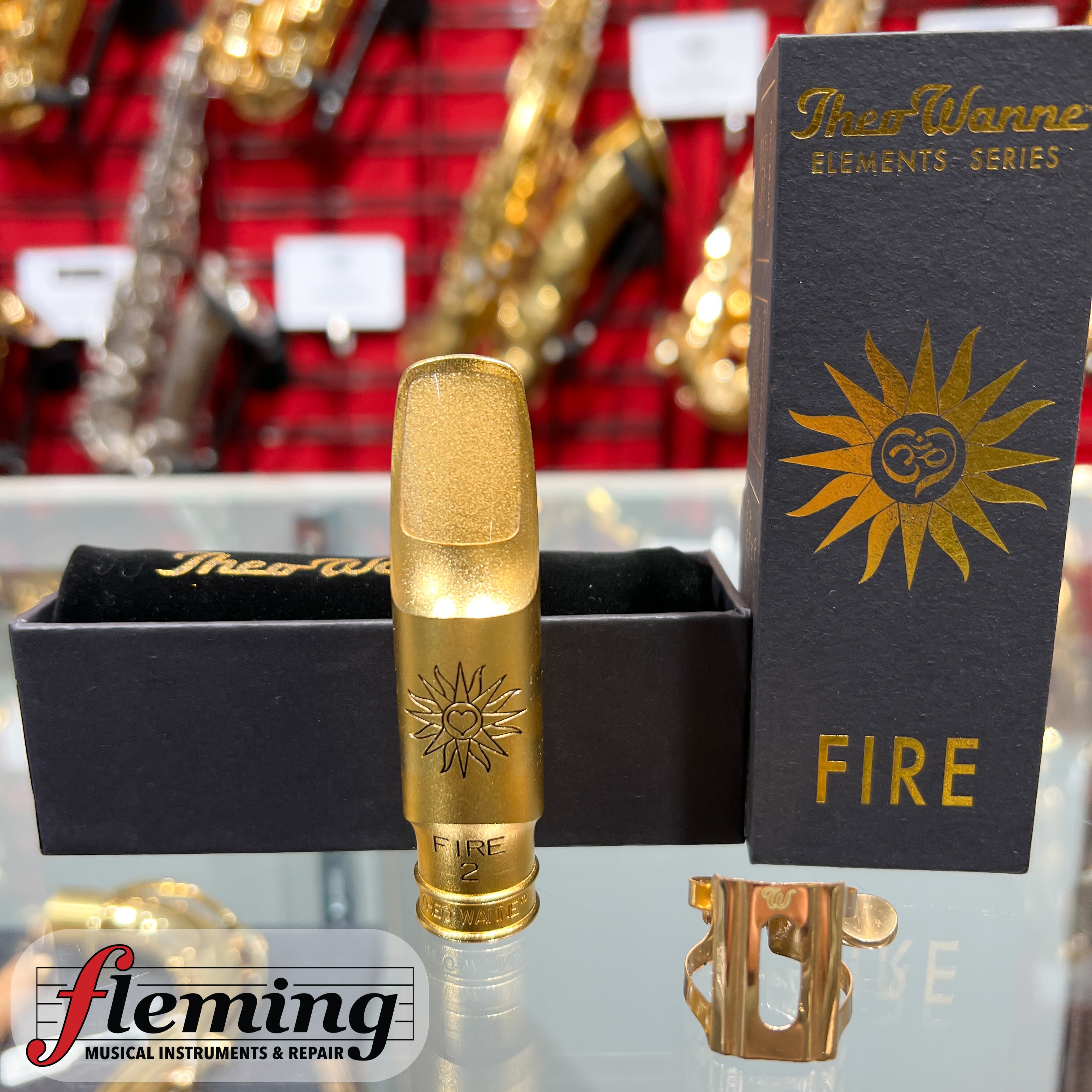 Theo Wanne FIRE 2 Alto Mouthpiece 7  Fleming Musical Instruments & Repair