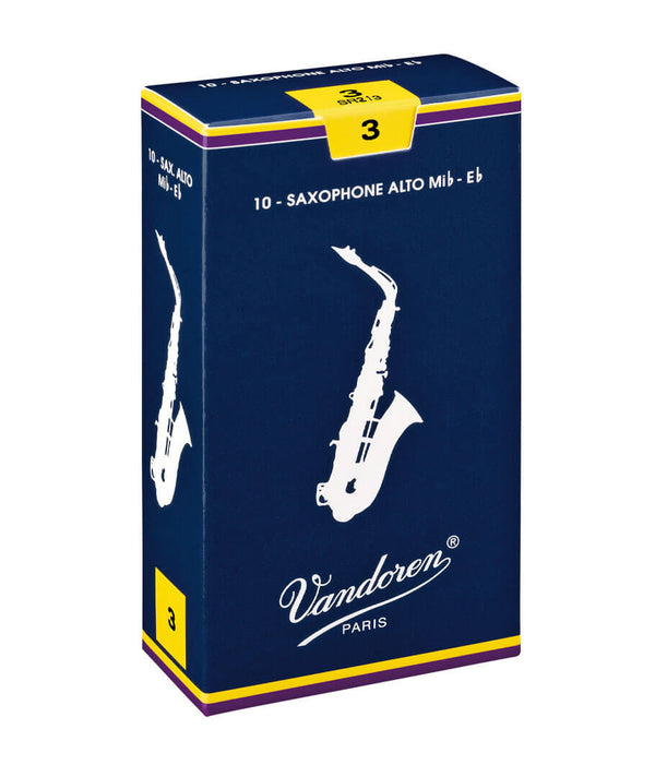 Vandoren Traditional Alto Saxophone Reeds