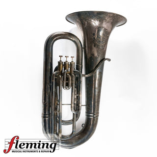 1920s Lyon & Healy Eb Tuba - Silver Plate (Vintage Player's Condition)