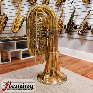 Alexander Model 163 Professional CC Tuba - Rotor Valves, Lacquer