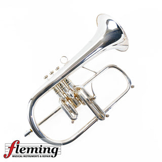 CarolBrass CFL-9990-RS Professional Flugelhorn - Silver Plated