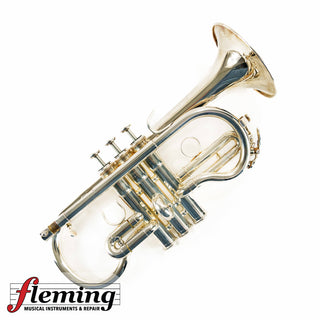 Yamaha YCR-8620S Professional Eb Soprano Cornet - Silver Plate