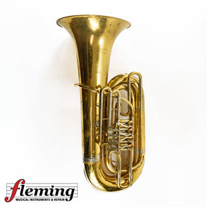 Vintage Meinl Weston W.M. Bell Model CC Tuba - 4 Rotary Valves (Getzen Era)