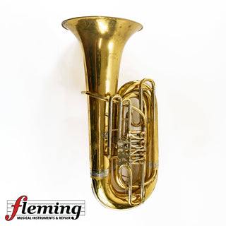 Vintage Meinl Weston W.M. Bell Model CC Tuba - 4 Rotary Valves (Getzen Era)