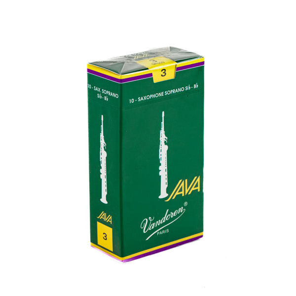 Vandoren Java Green Soprano Saxophone Reeds