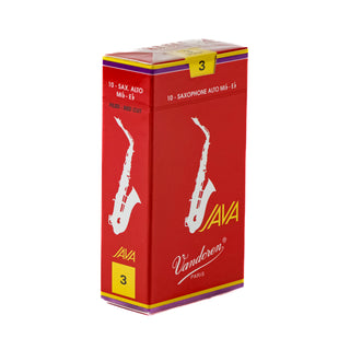 Vandoren Java Filed Red Cut Alto Saxophone Reeds