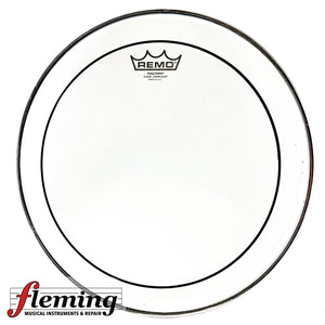 Remo Pinstripe Clear Crimplock Marching