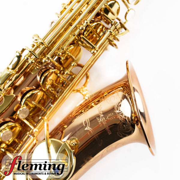 Yanagisawa A-WO20 Elite Professional Alto Saxophone - Solid Bronze (Competition Demo / Open Box Model)