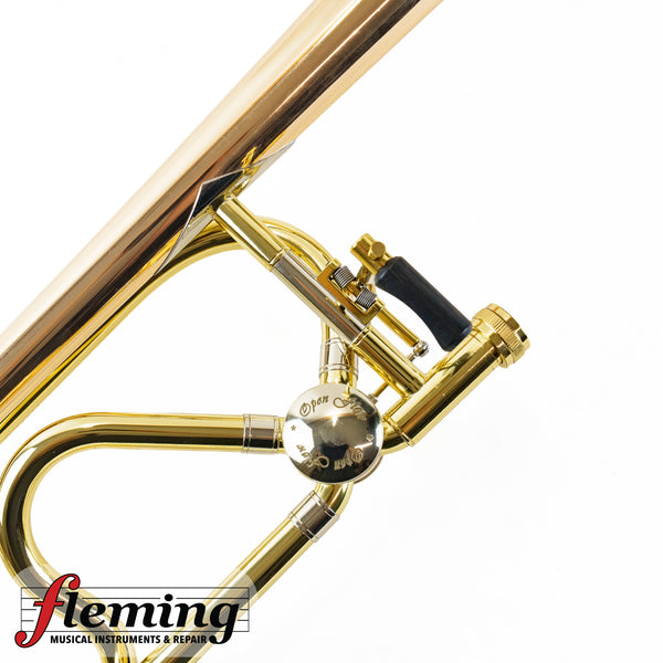 Adams Custom TB1 Professional Tenor Trombone - Two-Tone Rose Brass/Silver (Serial #055)