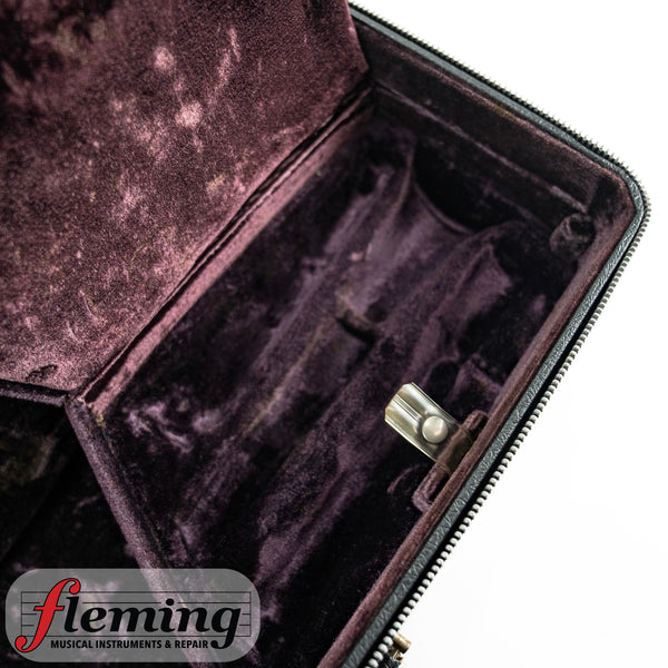 Pre-Owned Vintage 1960s Selmer Paris "Tri-Pac" Leather Case (Alto Sax, Clarinet, Flute)