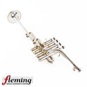 Schilke P6-4 Bb/A Herald Piccolo Trumpet - Silver Plate
