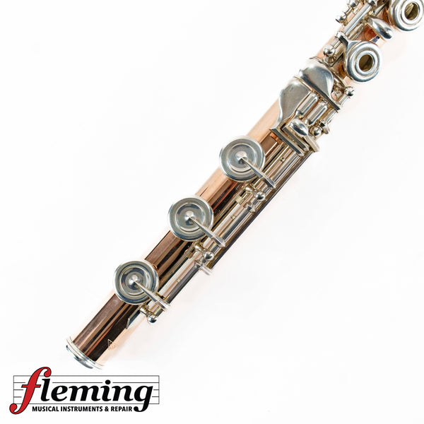 Powell Aurumite Conservatory Flute - Custom Half-Open Keywork (Ex-USAF)