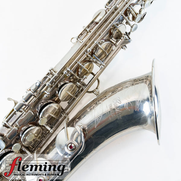 Pre-Owned Yamaha YTS-875EX Custom EX Professional Tenor Saxophone - Silver Plated