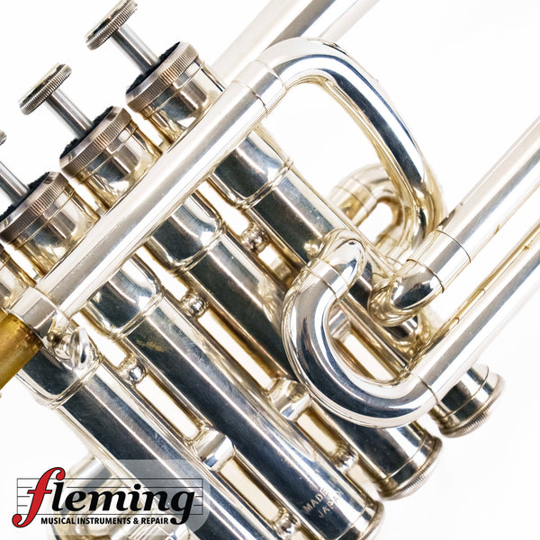 Pre-Owned Yamaha YTR-6810S Professional Piccolo Trumpet - Silver Plated