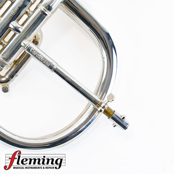 CarolBrass CFL-9990-RS Professional Flugelhorn - Silver Plated