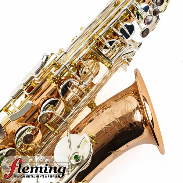P.Mauriat Venus Professional Copper Body Alto Saxophone - Copper Alloy Body, Silver Plated Keys