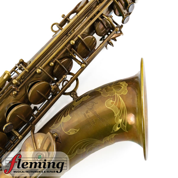 P. Mauriat PMXT-66RUL Professional Tenor Saxophone - Unlacquered Raw Brass