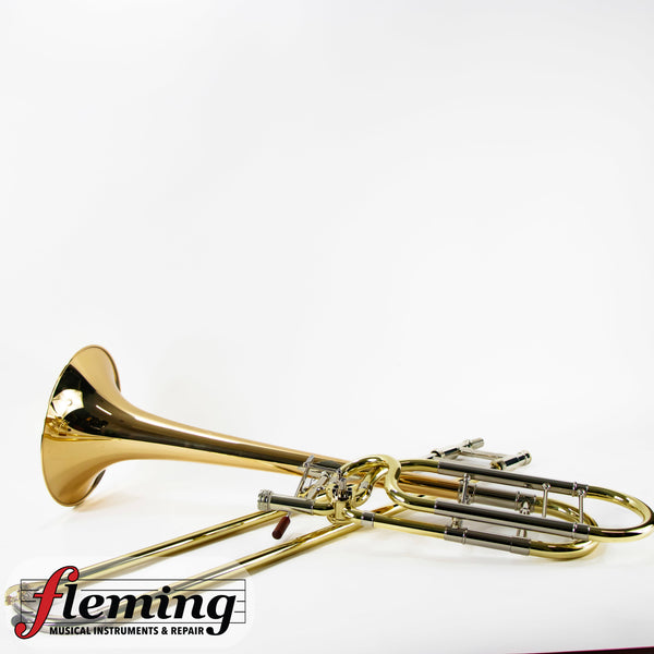S.E. Shires TBQ30GR Tenor Trombone - Gold Brass Bell & Rotary Valve