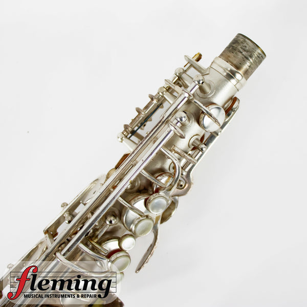 Conn "New Wonder" Transitional Alto Saxophone - Silver Plate with Gold Wash Bell
