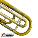 Bach Stradivarius 42B Professional Tenor Trombone - Raw Brass / Heavy Patina