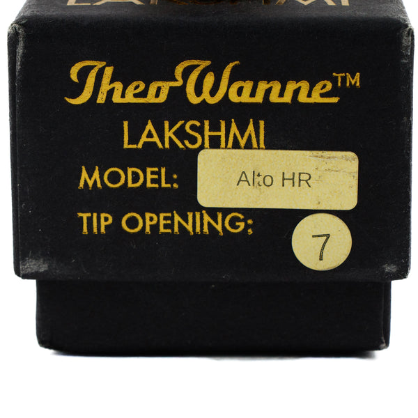 Theo Wanne Lakshmi Hard Rubber Alto Mouthpiece 7 Tip Opening (Demo)