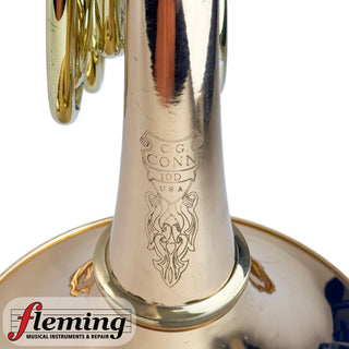 C.G. Conn 10D "Symphony" Professional Double French Horn - Detachable Screw Bell, Lacquer (Ex-USAF)