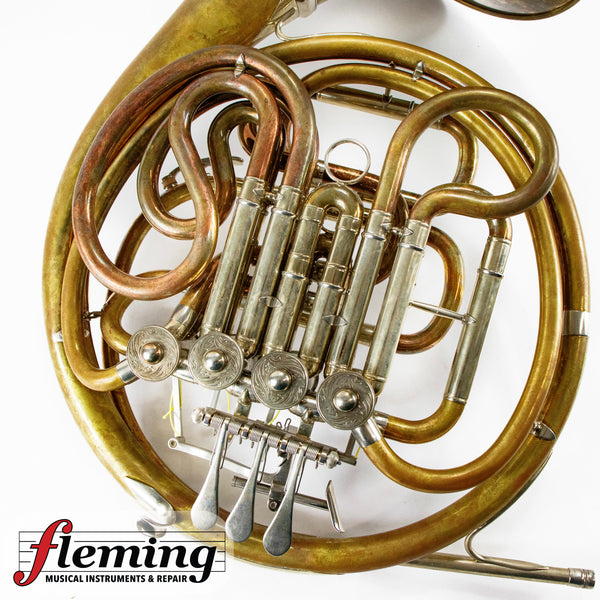 Yamaha YHR-667VS Custom Double French Horn - Unlacquered (Ex-USAF)