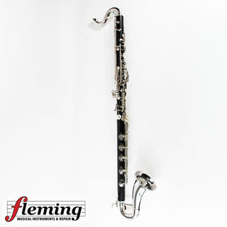 Backun Model Q Bass Clarinet Low C, Grenadilla, Silver-Plated Keys