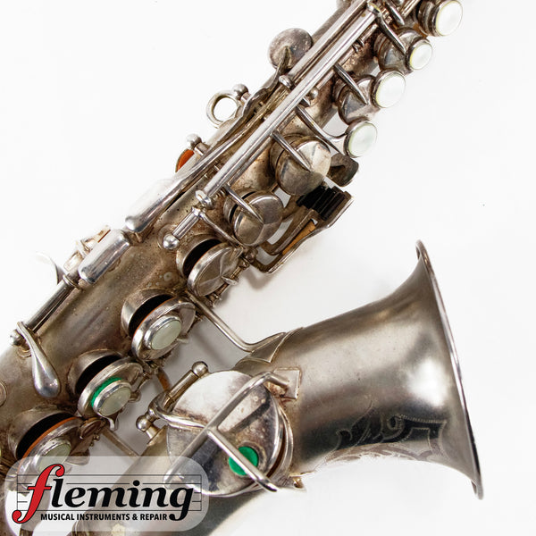 King Soprano Saxophone Curved Bell
