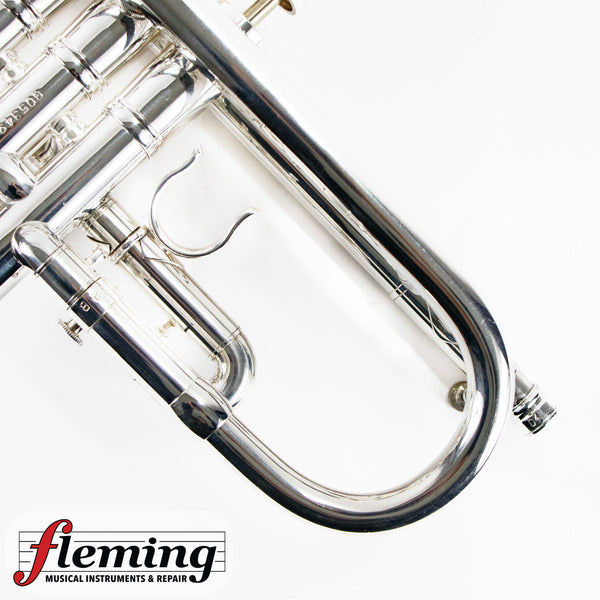 Pre-Owned Edwards Custom Bb Trumpet - Tunable Bell, Silver Plate (Ex-USAF)