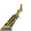 Antigua SS3159 Soprano Saxophone Curved Bell Antique Finish