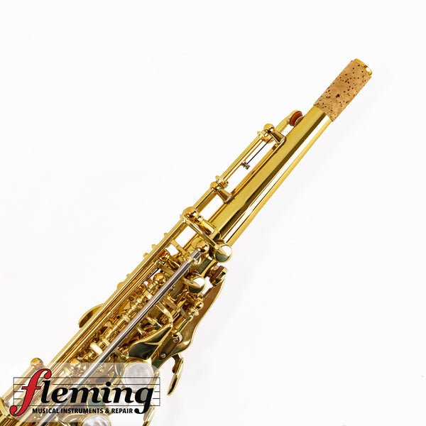 Yanagisawa S-WO1 Professional Soprano Saxophone - Clear Lacquer (Demo Stock)